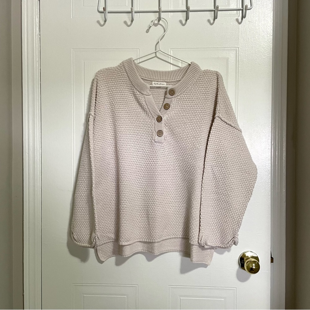 By the River Beige Tunic